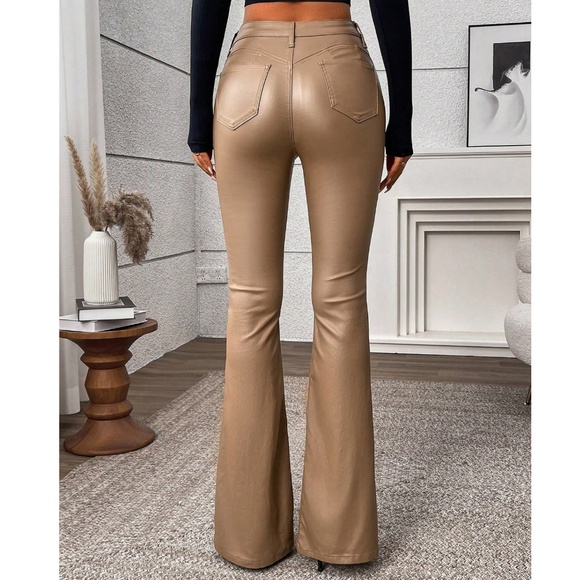 Luxe  Matte Flare Wide Leg pants - Picture 6 of 8